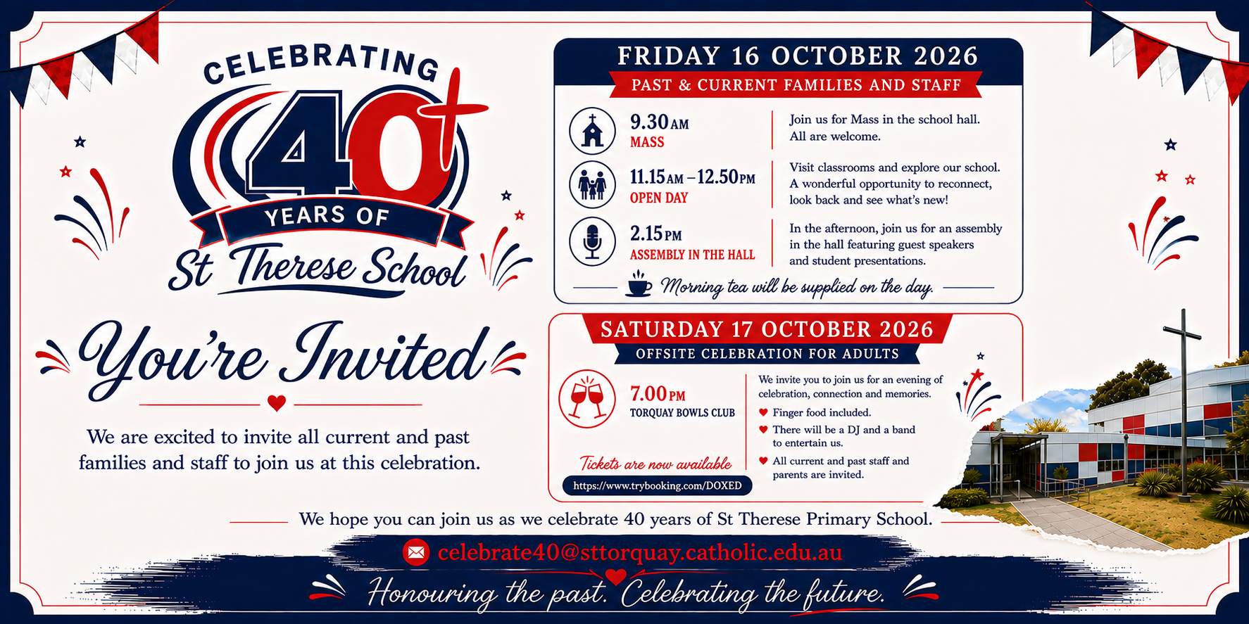 40th Anniversary Celebrations