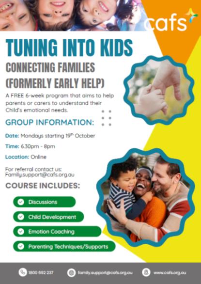 CAFS Tuning into Kids