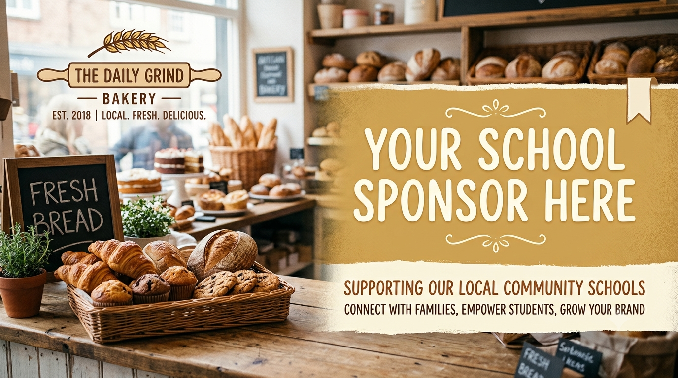 Your School Sponsor — advertisement