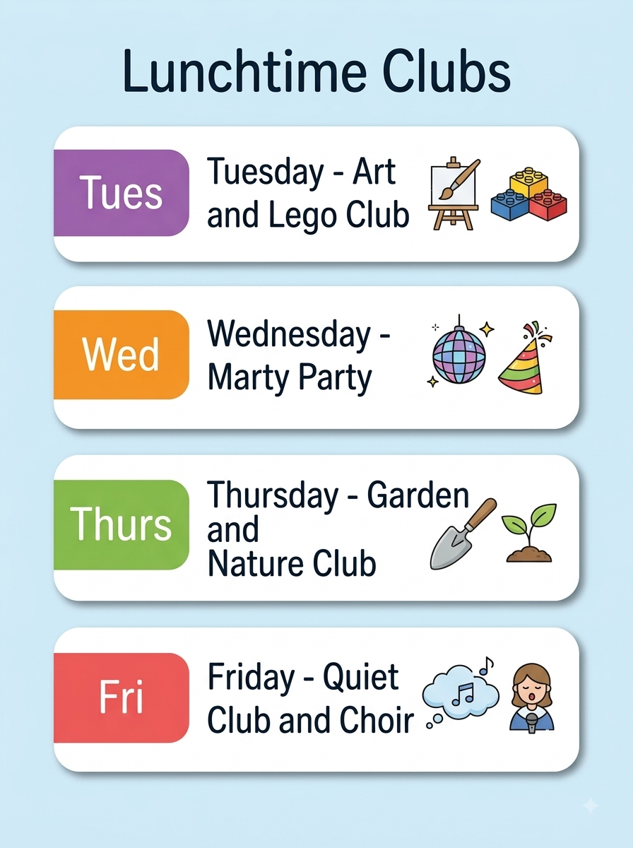 Lunchtime Activities — advertisement