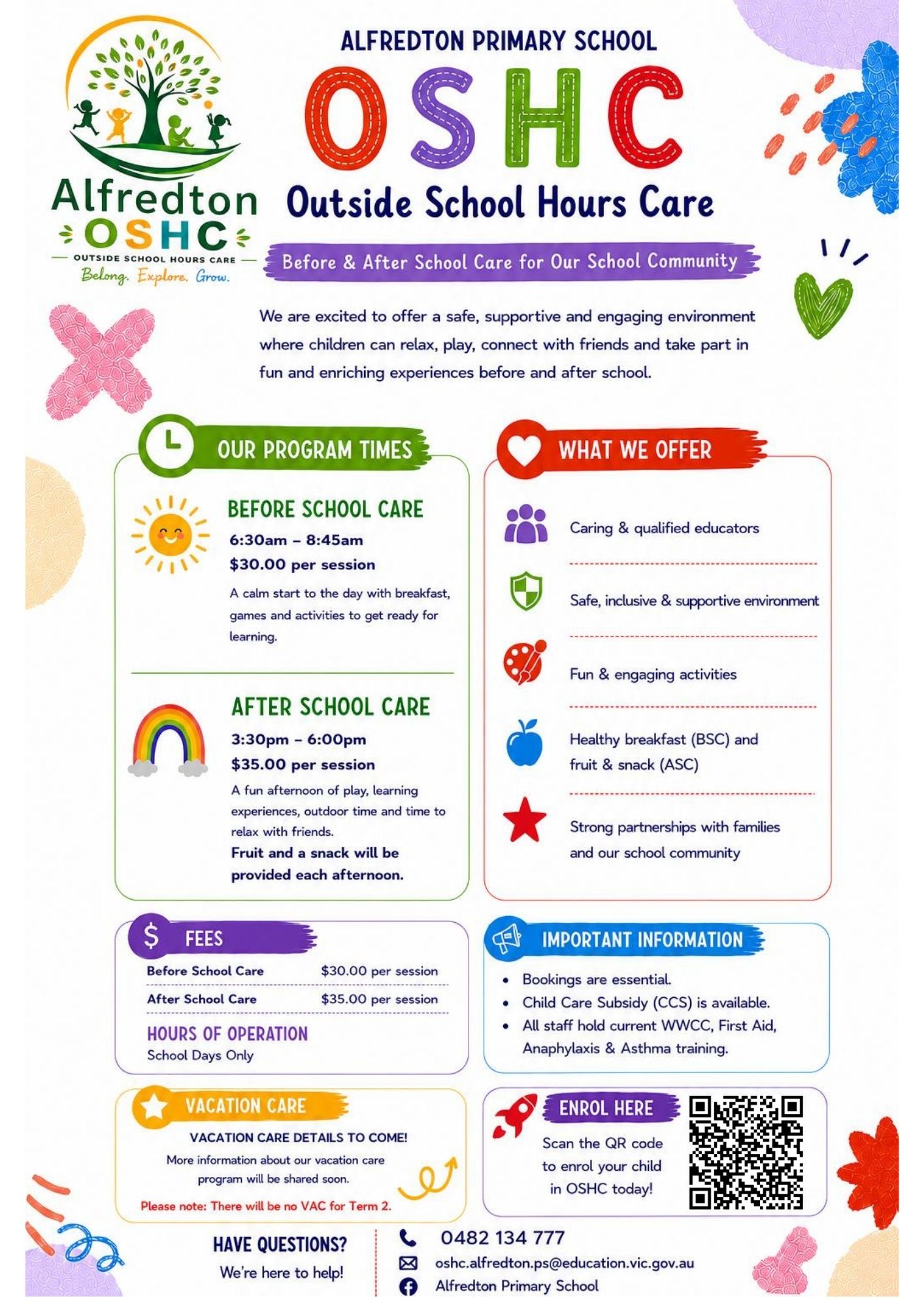 OHSC Updates