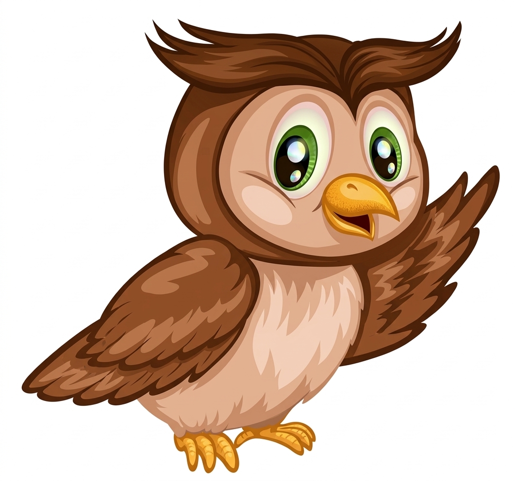 A quick "Chirp" from Ollie Owl